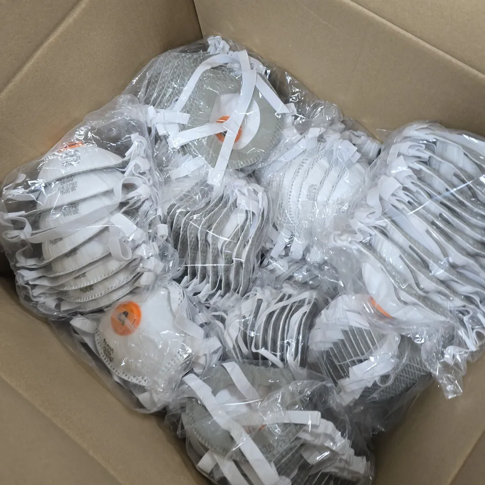 APPROXIMATELY 12 PACKS OF 10 ALPHA SOLWAY RESPIRATORY MASKS