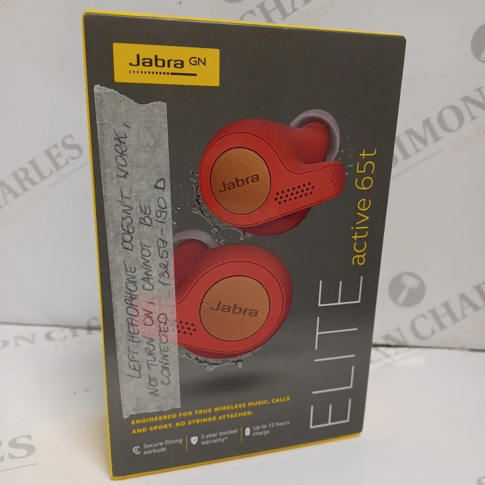 BOXED JABRA ELITE ACTIVE 65T EARBUDS