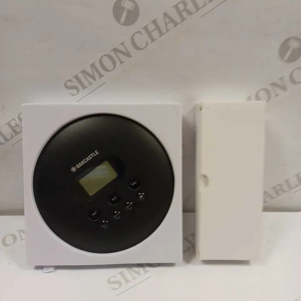 OAKCASTLE CD-100 PORTABLE BLUETOOTH CD PLAYER 