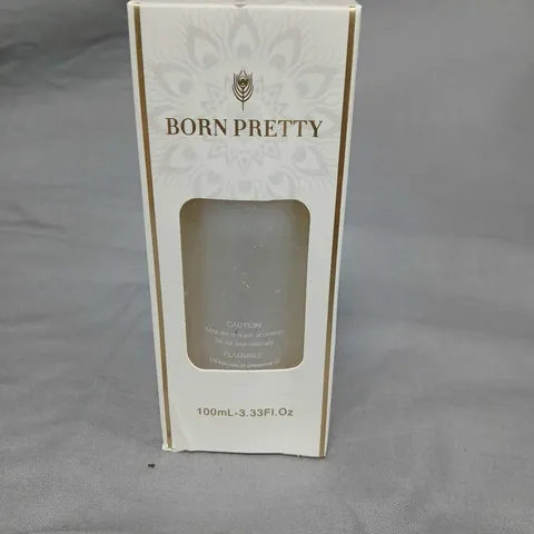 BOX OF APPROXIMATELY 30 BOTTLES OF BORN PRETTY NAIL GEL REMOVER