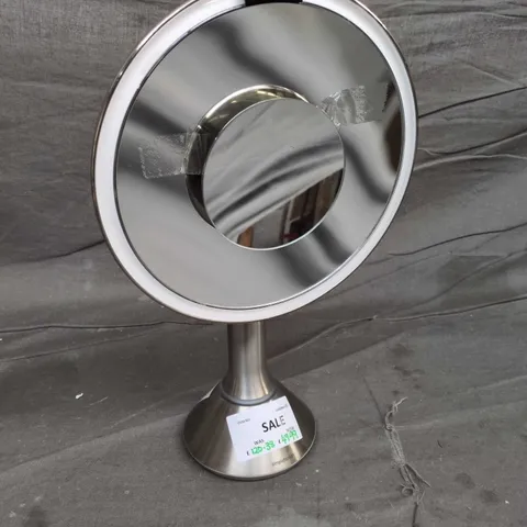 SIMPLEHUMAN 20CM SENSOR MIRROR WITH TOUCH-CONTROL BRIGHTNESS 10X MAG