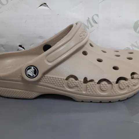 PAIR OF CROCS BAYA CLOGS IN TAUPE UK SIZE M5/W6
