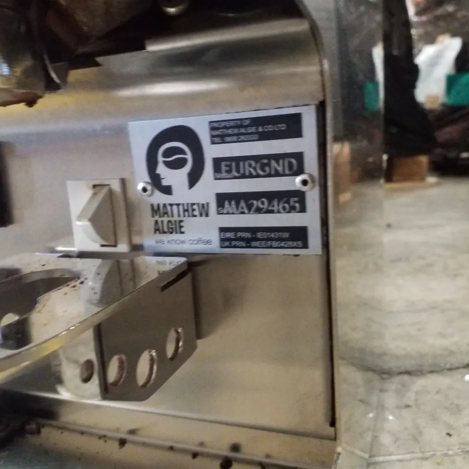 EUREKA EURGND MYTHOS COFFEE GRINDER