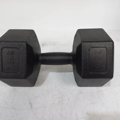 7.5KG PLASTIC HEX DUMBELL