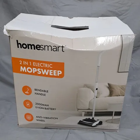 HOMESMART WS-08 2-IN-1 ELECTRIC MOP & SWEEP