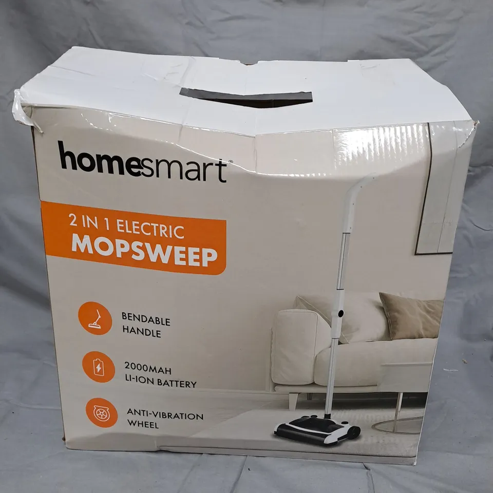 HOMESMART WS-08 2-IN-1 ELECTRIC MOP & SWEEP