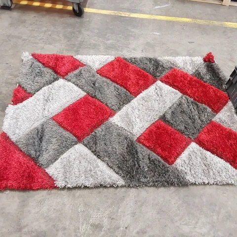 MODERN RUG THICK LIVING ROOM MAT // 120 X 170CM