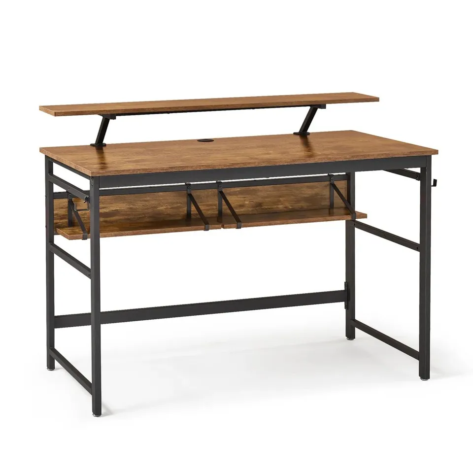 BOXED KONIGSTEIN 120cm W RECTANGLE COMPUTER DESK (1 BOX)