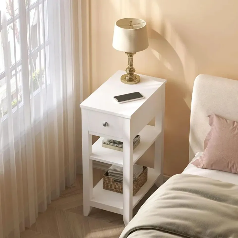 BOXED ALEARDA BEDSIDE TABLE