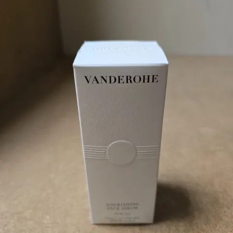 VANDEROHE NOURISHING FACE SERUM – WHITE BOX PACKAGING