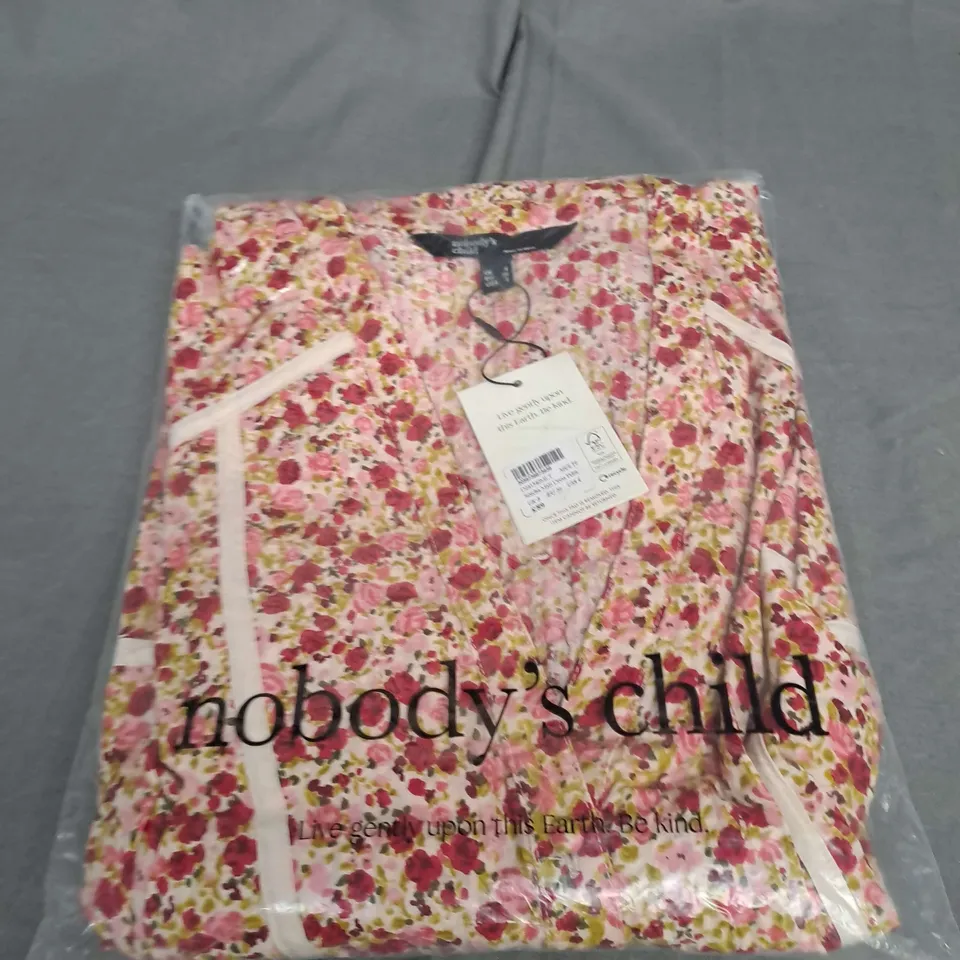 BAGGED NOBODYS CHILD SORCHA MIDI DRESS SIZE 8