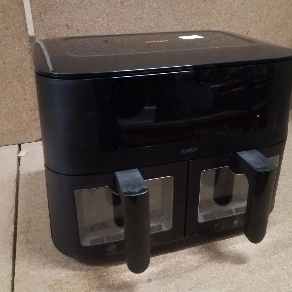 BOXED TOWER 8L DUAL BASKET AIR FRYER 