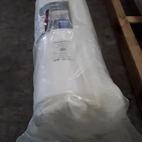 QUALITY BAGGED ROLLED SILENTNIGHT 7 ZONE MEMORY KING MATTRESS