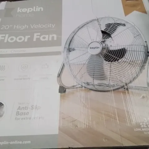 BOXED KEPLIN 20" FLOOR FAN