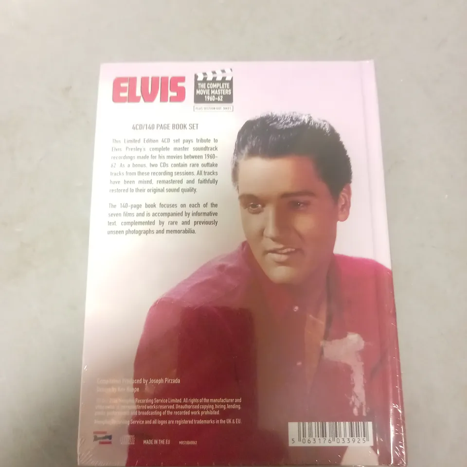 SEALED ELVIS THE COMPLETE MOVIE MASTERS 1960-62