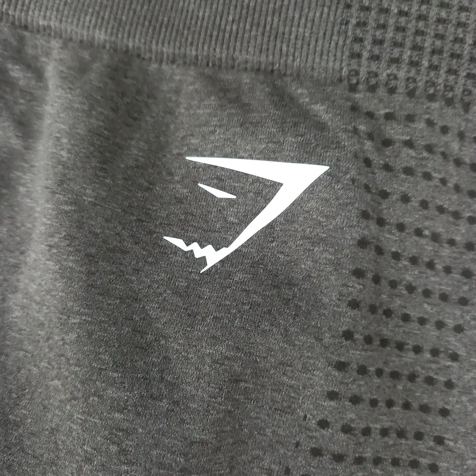 GYMSHARK VITAL SEAMLESS 2.0 LEGGINGS IN BROWN MARL - SMALL