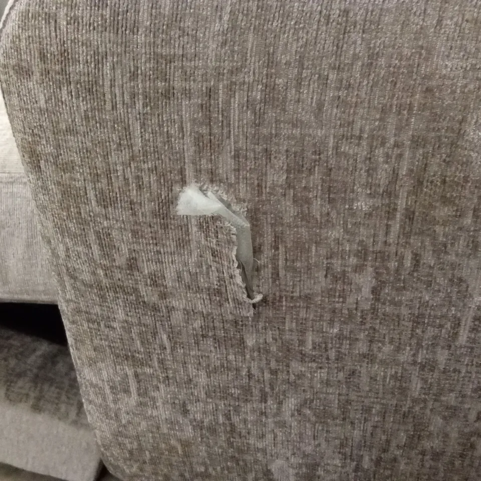 OSLO REVERSIBLE FABRIC CHAISE SOFA - NATURAL RRP £429