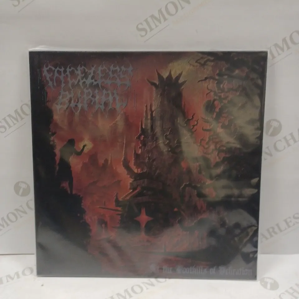 FACELESS BURIAL "AT THE FOOTHILLS OF DELIRATION" VINYL 