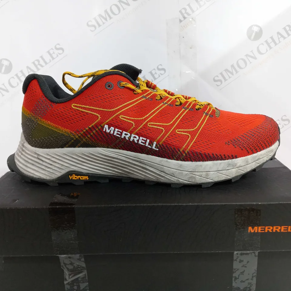 BOXED MERRELL ALL OUT CRUSH TOUGH MUDDER 2 TRAINER - UK 9.5