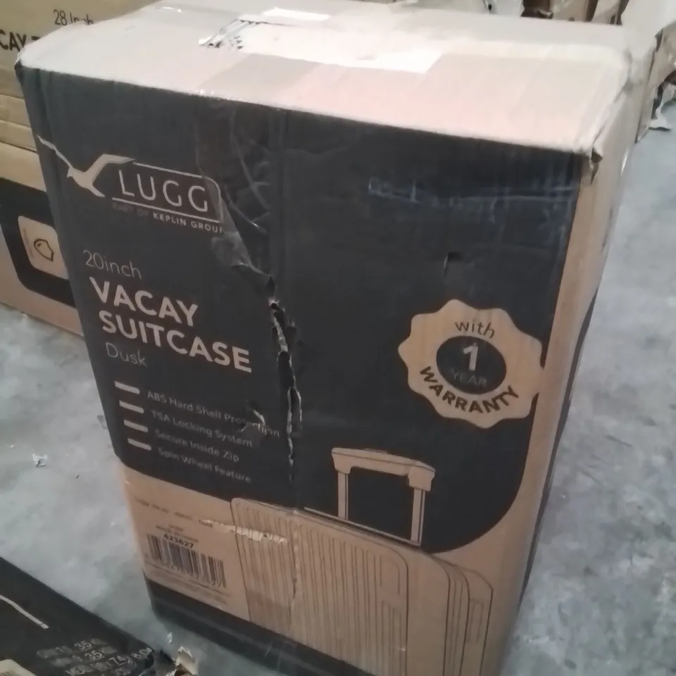 BOXED LUGG 20INCH VACAY SUITCASE DUSK