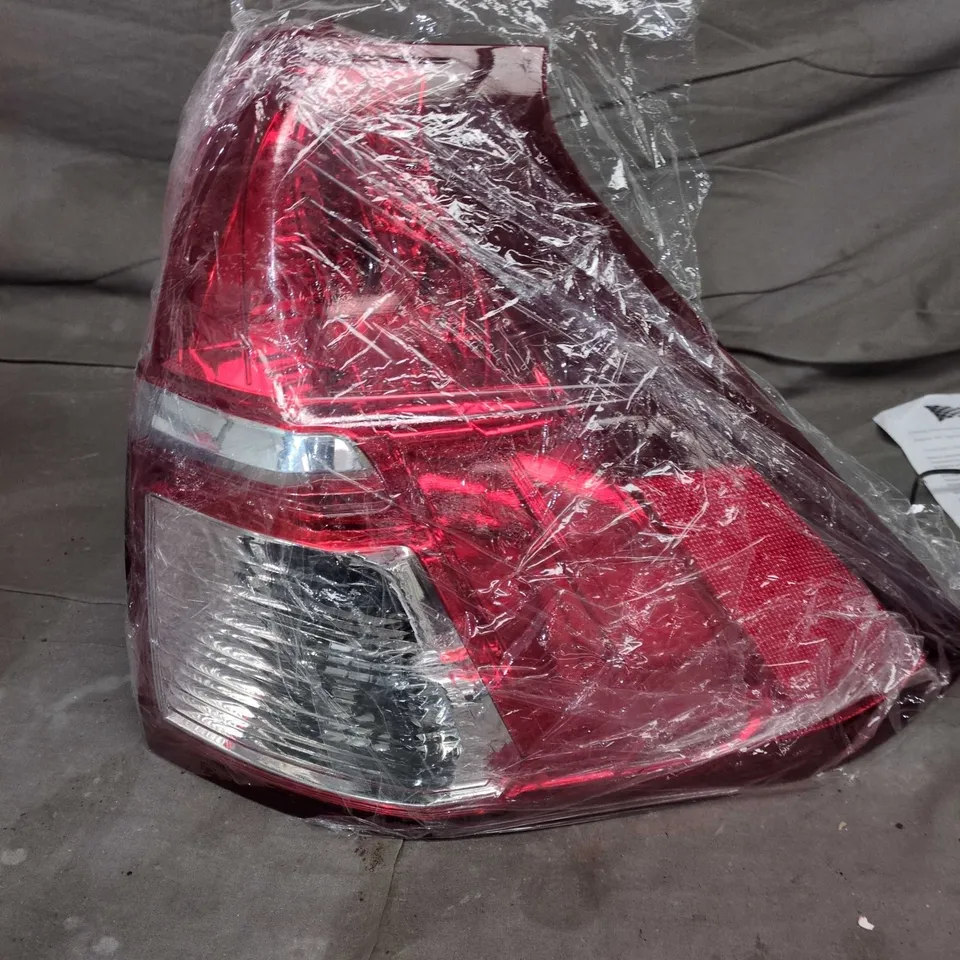 Rear tail light assembly – red with clear lens