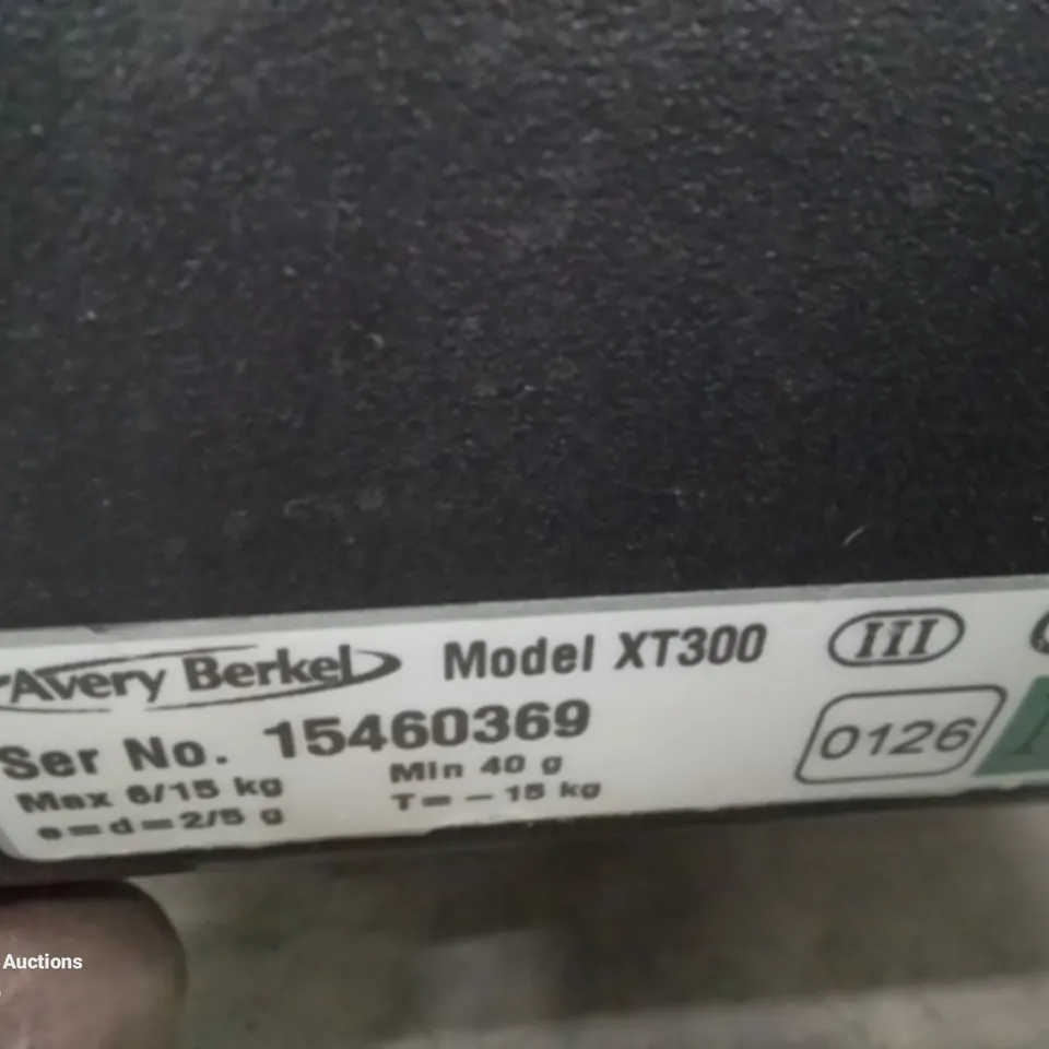 AVERY BERKEL XT300 SELF SERVICE LABEL PRINTING SCALE