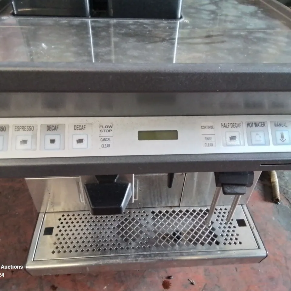 COMMERCIAL THERMOPLAN CTS2 AUTOMATIC COFFEE MACHINE IN STAINLESS STEEL AND GREY