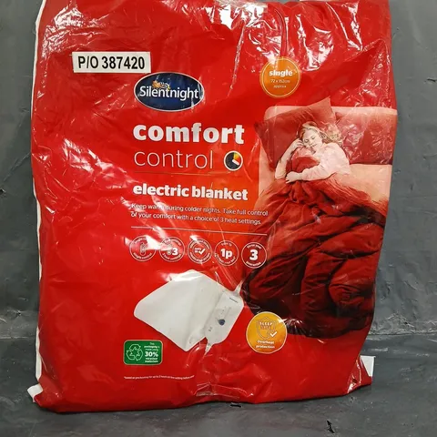 SILENTNIGHT COMFORT CONTROL ELECTRIC BLANKET