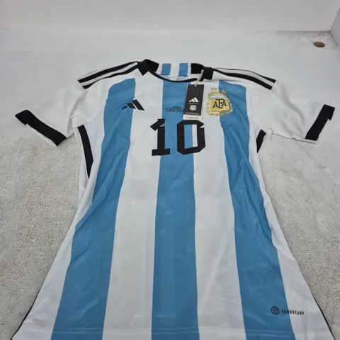 ARGENTINA NATIONAL TEAM FOOTBALL JERSEY – MESSI 10, XS