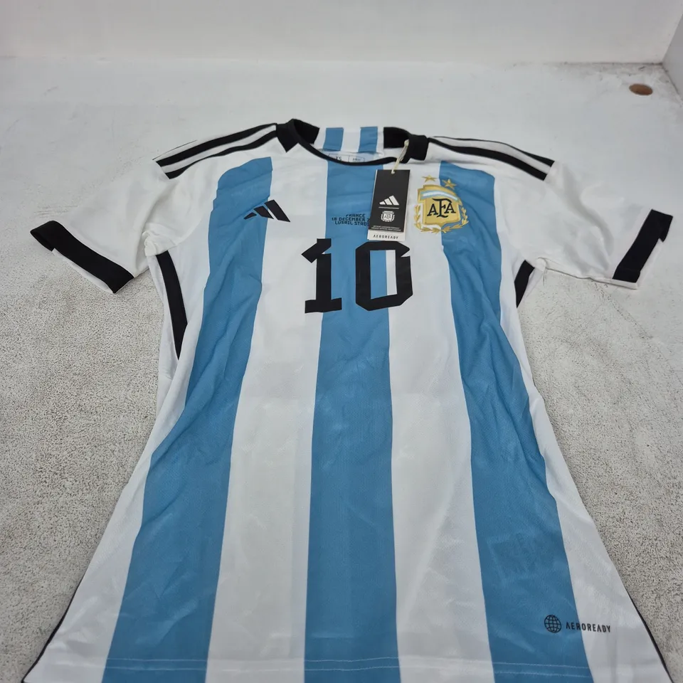 ARGENTINA NATIONAL TEAM FOOTBALL JERSEY – MESSI 10, XS