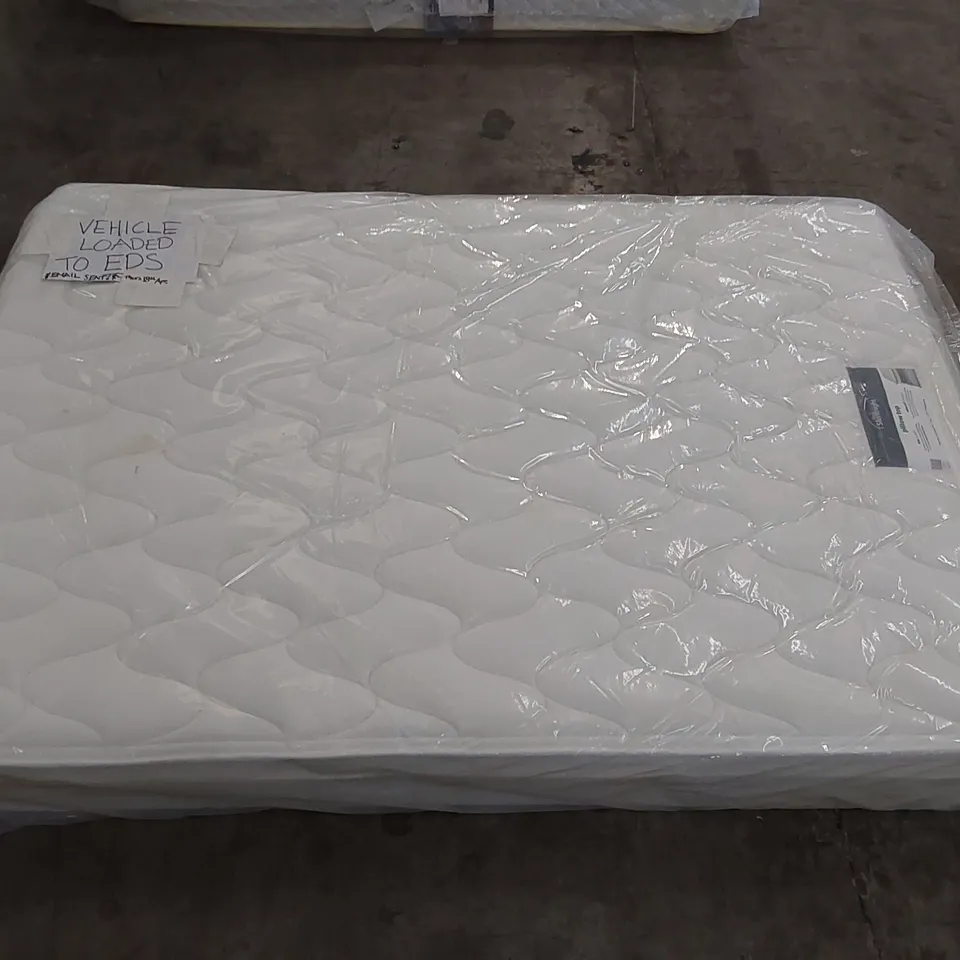 BAGGED 4'6" DOUBLE SILENTNIGHT MIRACOIL SPRUNG PIPPA ULTIMATE PILLOWTOP FIRM MATTRESS RRP £429