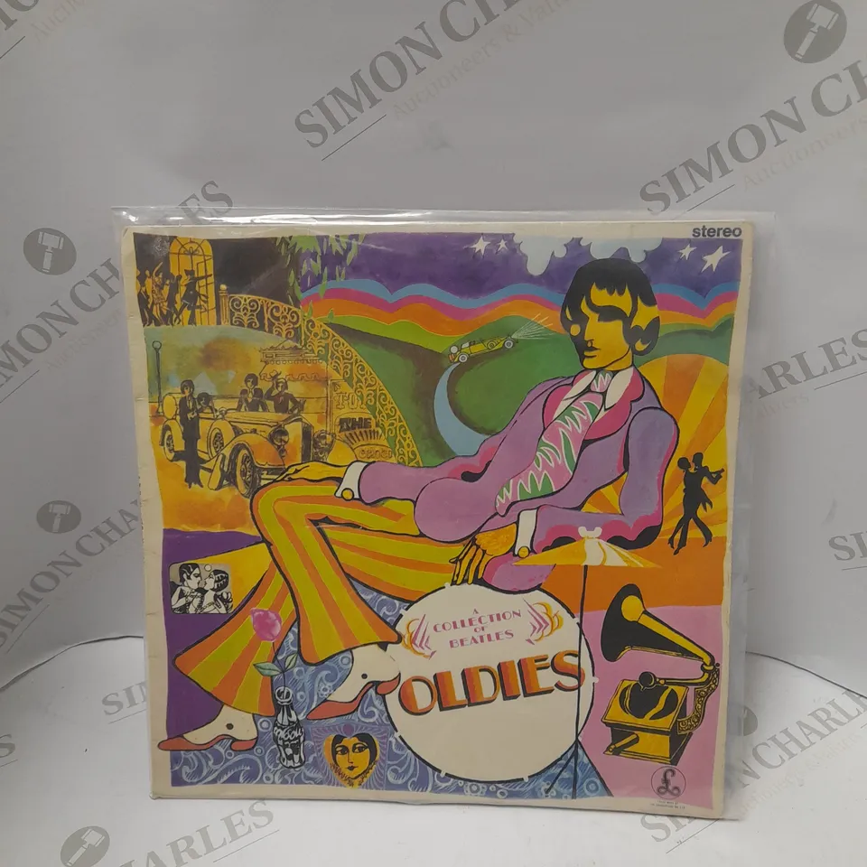A COLLECTION OF BEATLES OLDIES VINYL 