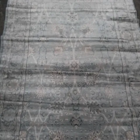 EKO HALI DARK BLUE/LIGHT BLUE RUG 190X130CM