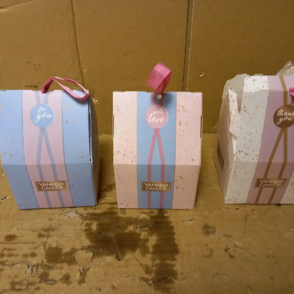YANKEE CANDLES TRIO