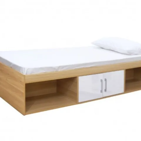 BOXED DAKOTA CABIN BED - OAK/PINE (1 BOX)
