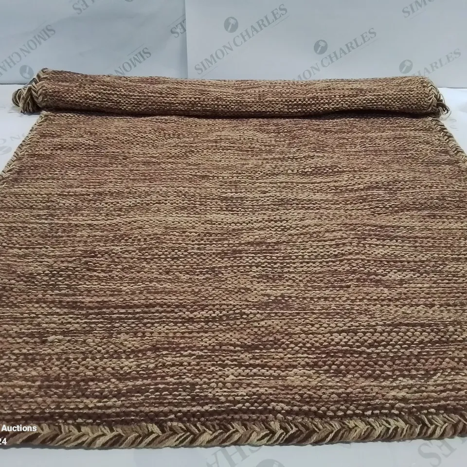 BRAND NEW PACO HOME 210 KILN 60X110CM BROWN RUG