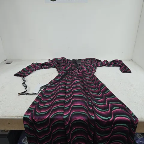 AX PARIS MULTI PRINT DRESS UK 10 TAGGED