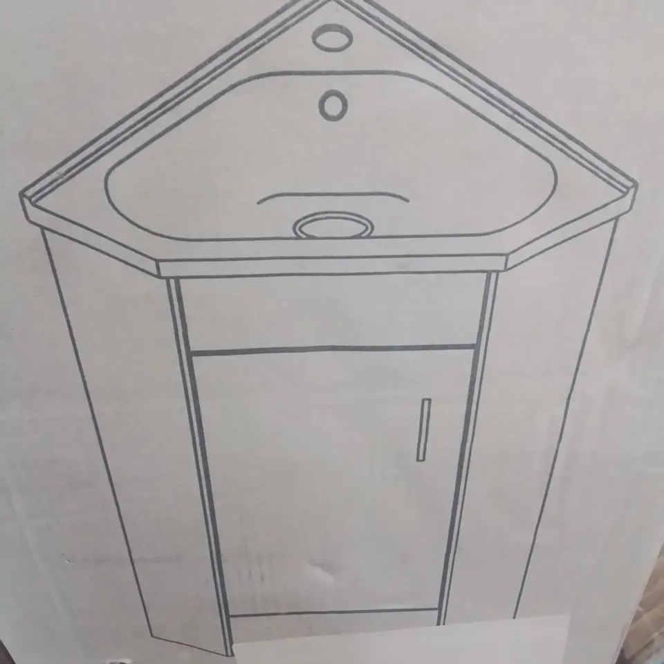 MAYFORD CORNER CLOAKROOM VANITY UNIT