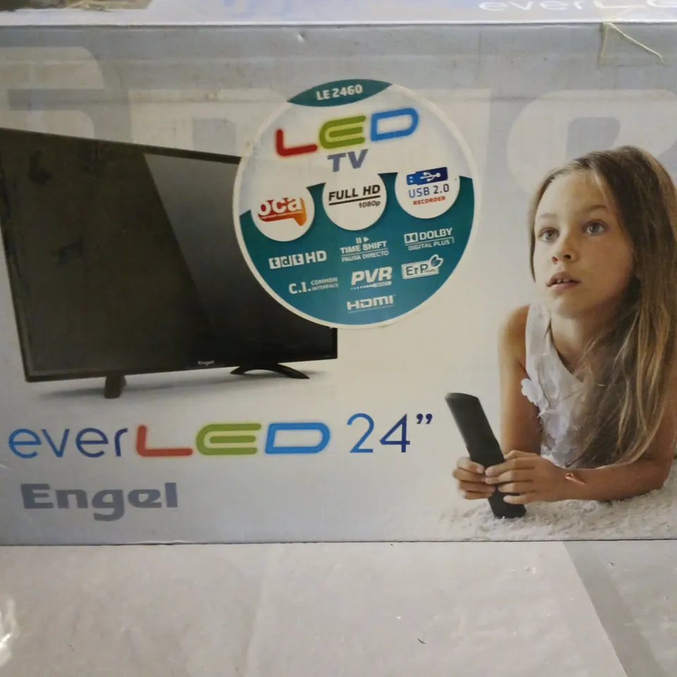 BOXED EVERLED 24" TELEVISION