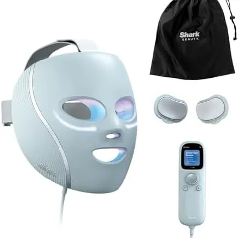 SHARK CRYO GLOW UNDER-EYE COOLING LED ANT-AGING MASK WITH CHARGING STAND