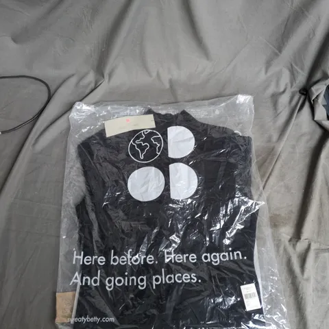 SWEATY BETTY SB HIGH NECK SKI MIDLAYER – BLACK, SIZE S (SB10392)