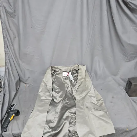 BEN DI LISSI WOMEN'S LIGHT GREY BLAZER JACKET – UK 12 