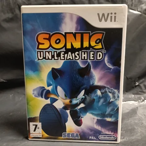 SONIC UNLEASHED NINTENDO WII VIDEO GAME