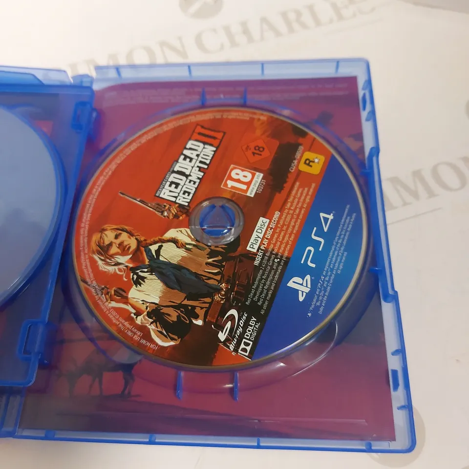 RED DEAD REDEMPTION 2 ON PS4 PEGI 18 