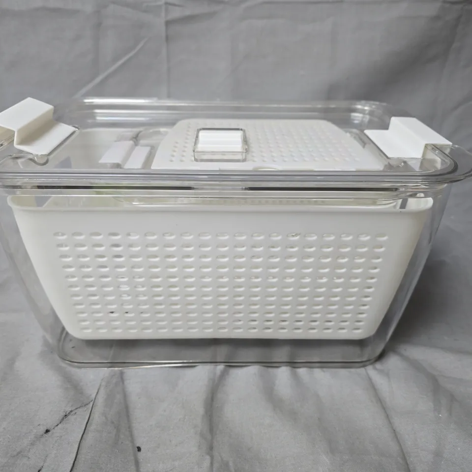 HOMESMART COMPARTMENT REFRIGERATOR DRAIN BASKET – KITCHEN ORGANIZER