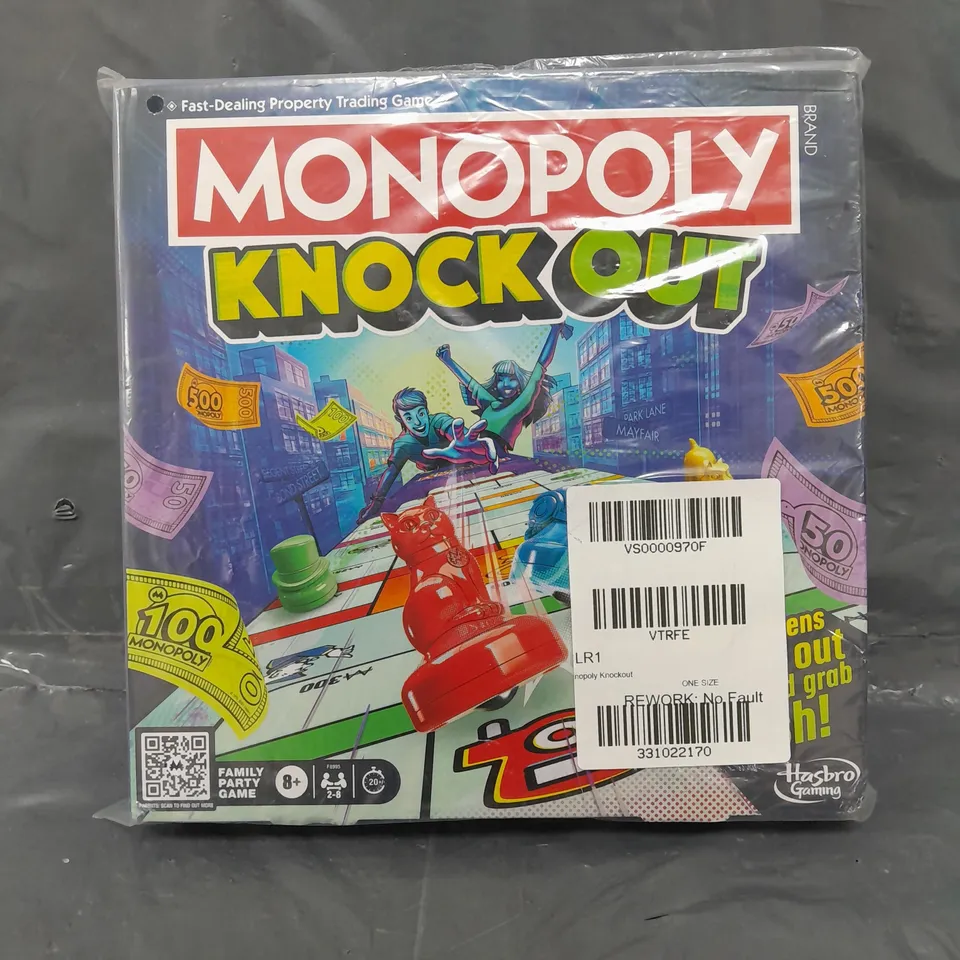 MONOPOLY KNOCK OUT GAME 