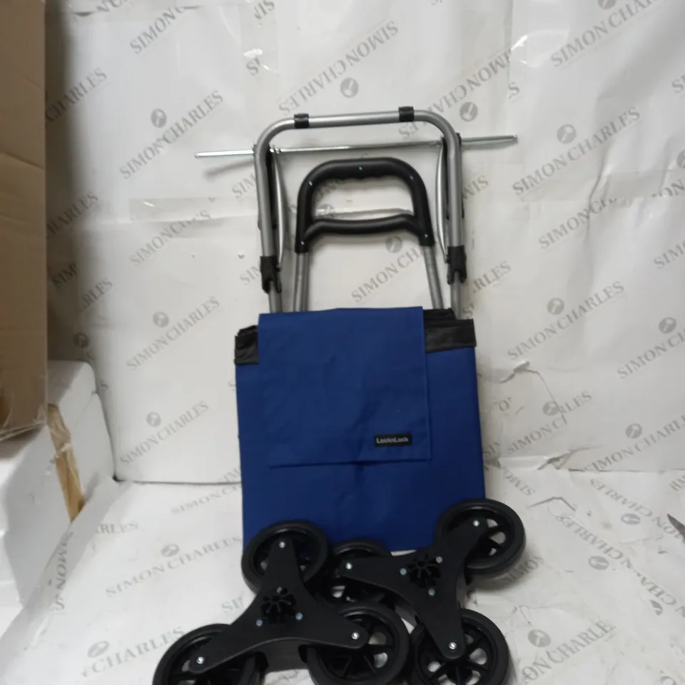 BOXED LOCK N LOCK INSULATED SHOPPING TROLLEY NAVY