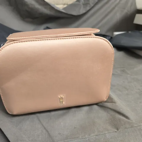 HOBBS BEIGE CLUTCH BAG  