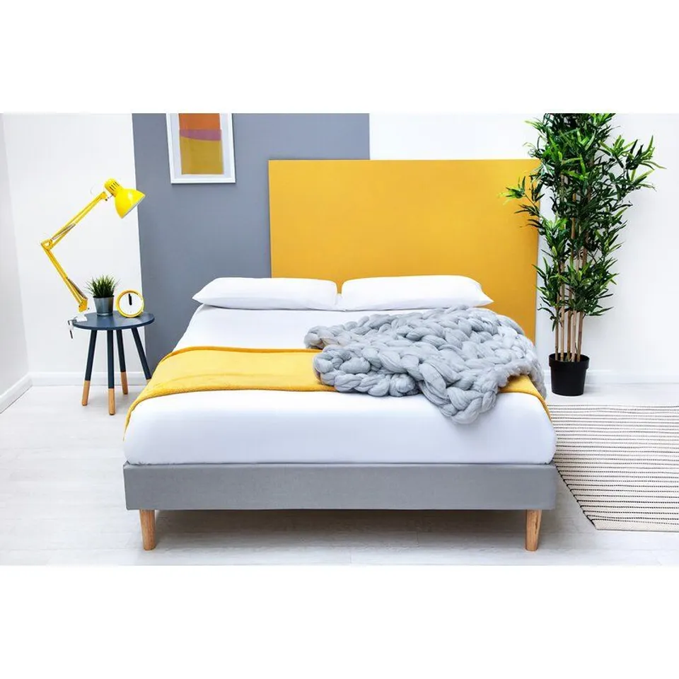 BOXED DOMINICK UPHOLSTERED SMALL DOUBLE 4' 