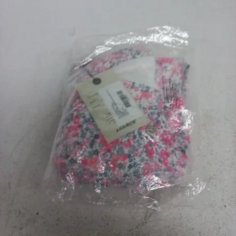 ANAMOR FLORAL BUTTON SKIRT WITH LINING β PINK, SIZE XXL